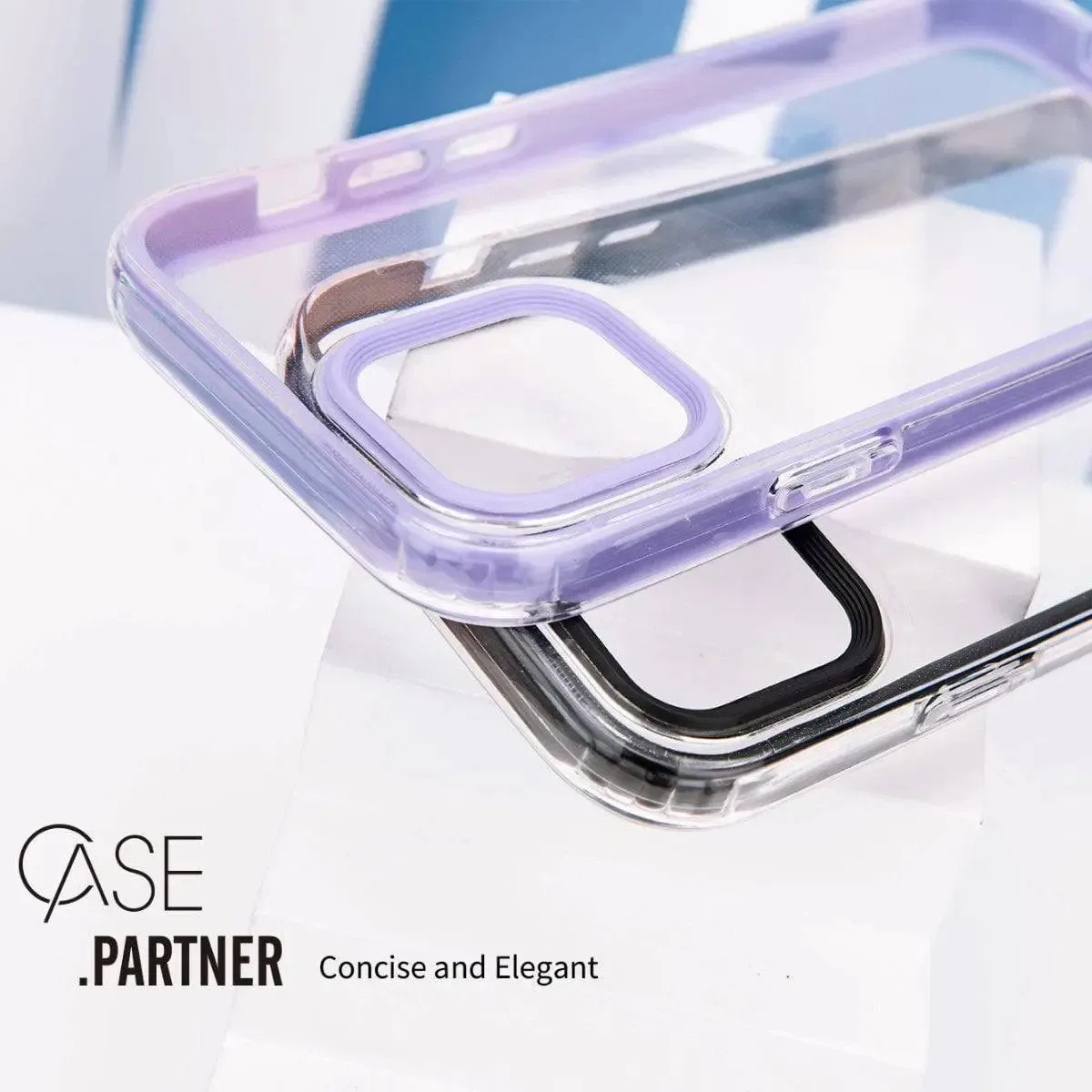 iPhone 11 Clear Case Macaron Shockproof