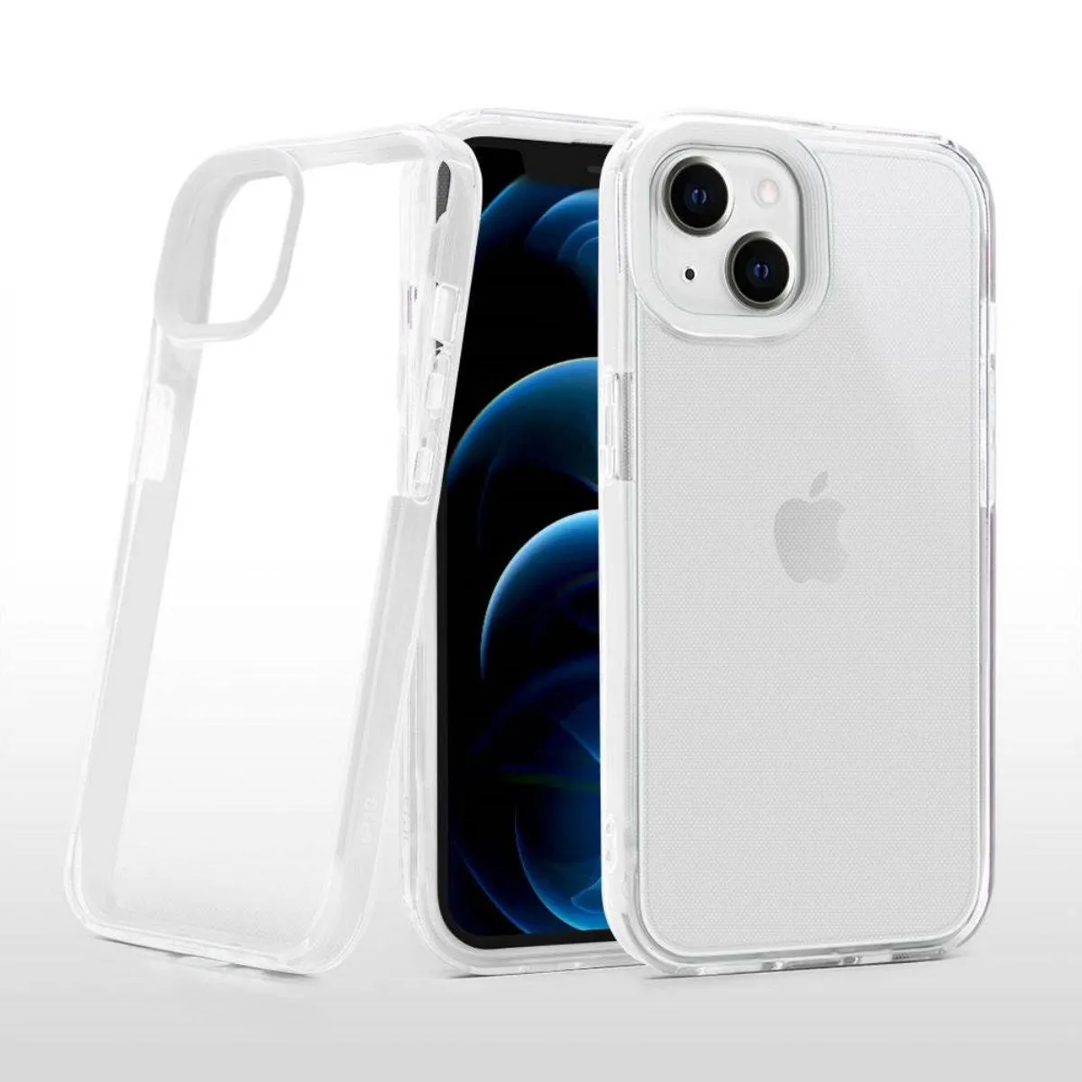 iPhone 11 Clear Case Macaron Shockproof