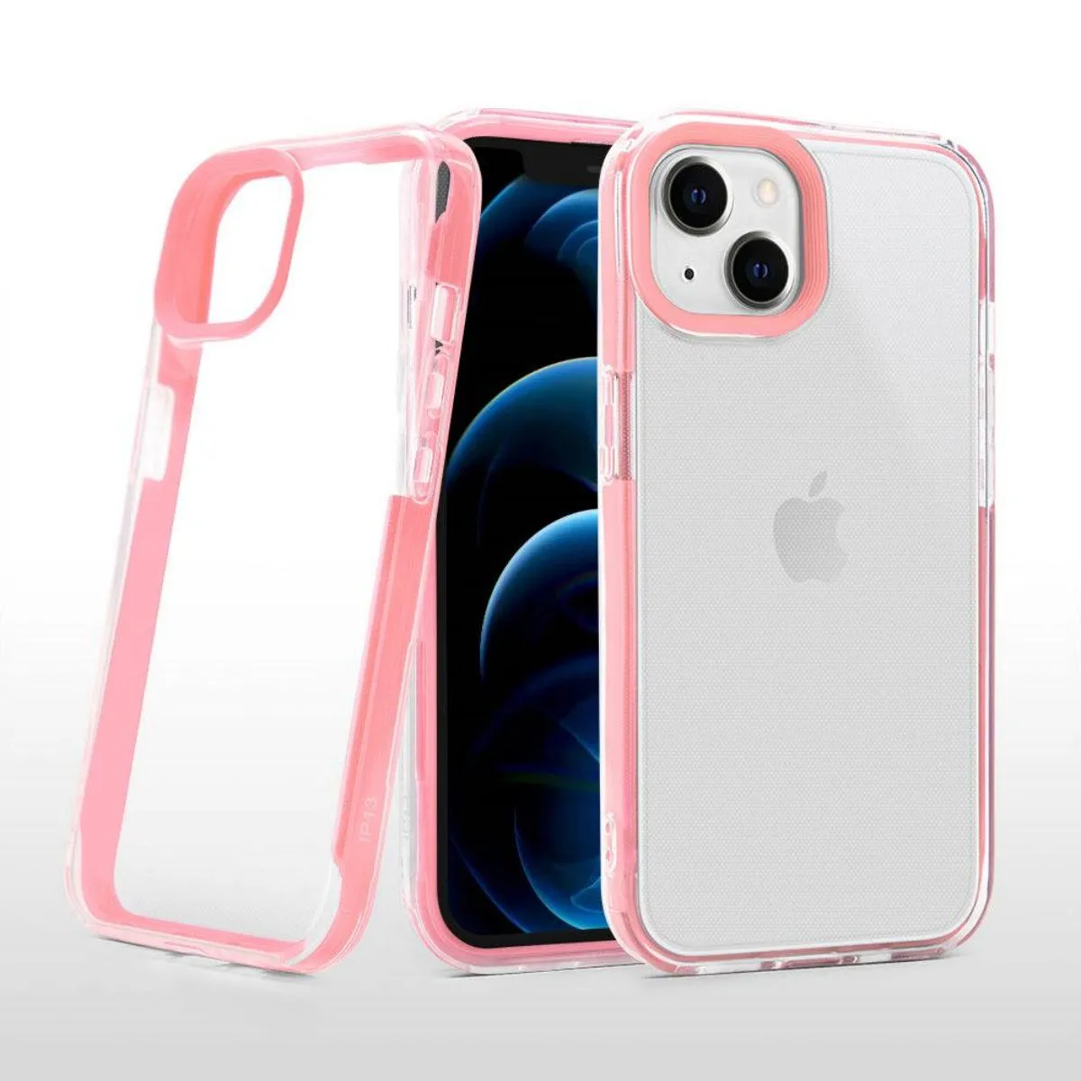 iPhone 11 Clear Case Macaron Shockproof