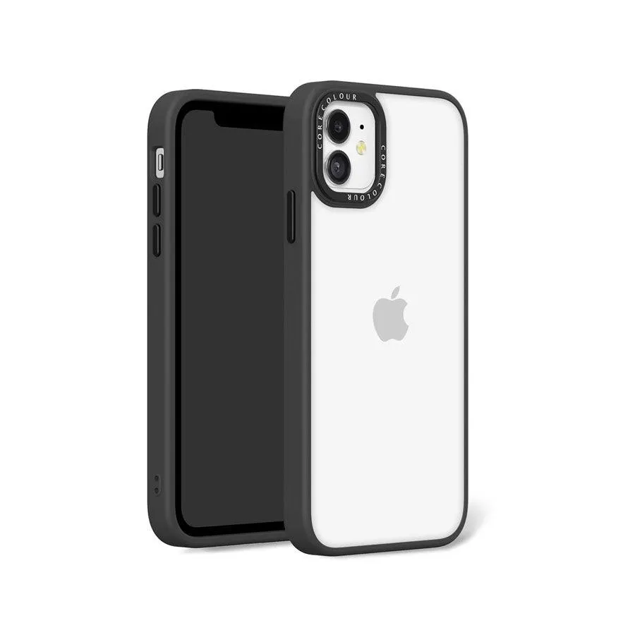 iPhone 11 Jet Black Clear Phone Case