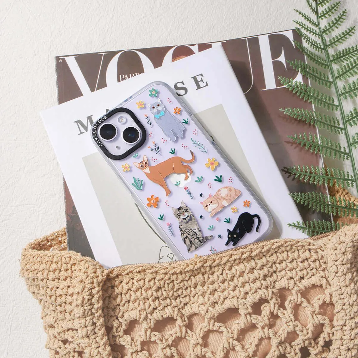 iPhone 12 A Purr-fect Day Phone Case Magsafe Compatible