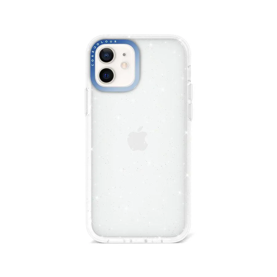 iPhone 12 Glitter Clear Glitter Phone Case