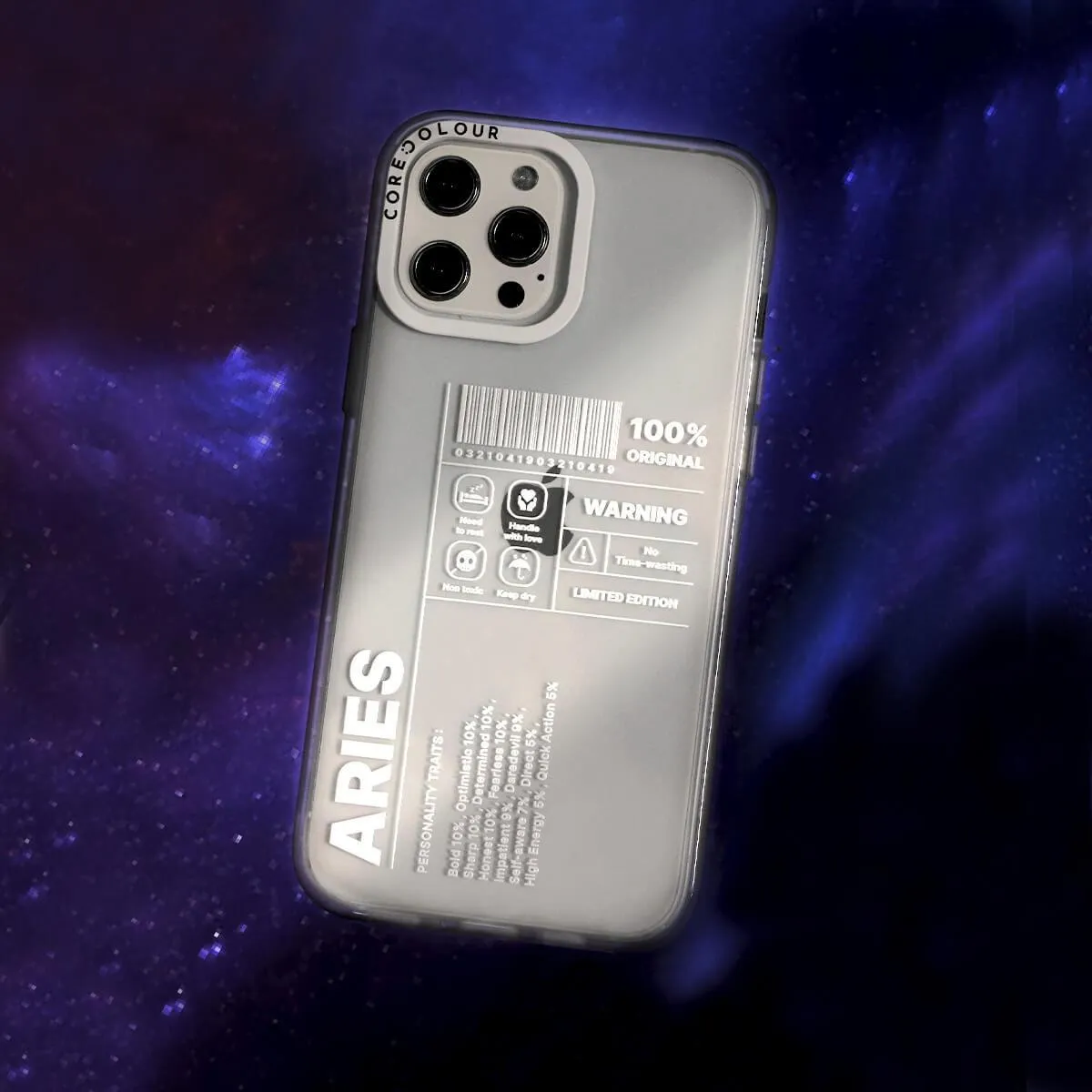 iPhone 12 Pro Max Warning Aries Phone Case MagSafe Compatible