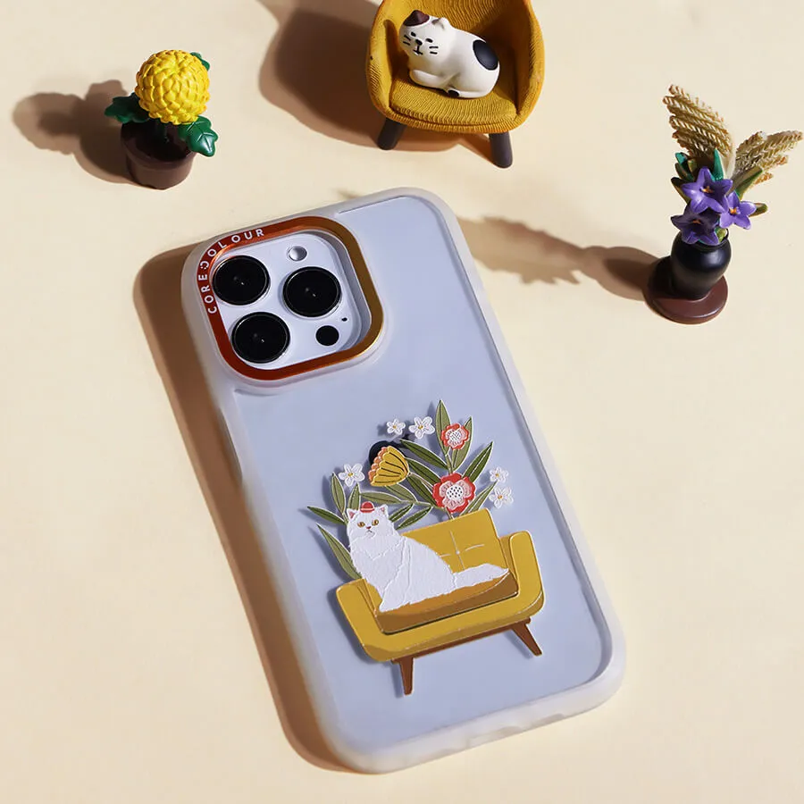 iPhone 12 Pro Persian Cat Phone Case MagSafe Compatible