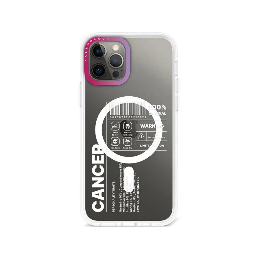 iPhone 12 Pro Warning Cancer Phone Case MagSafe Compatible