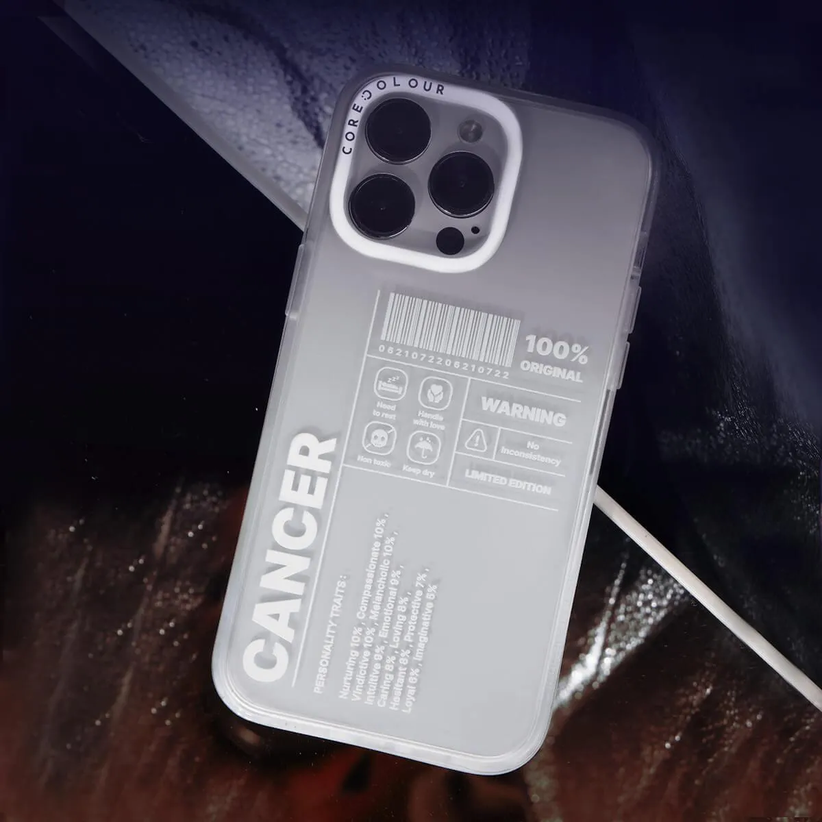 iPhone 12 Pro Warning Cancer Phone Case MagSafe Compatible