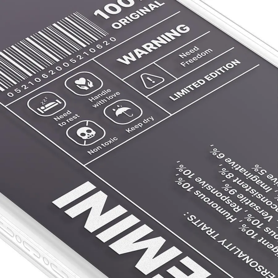 iPhone 12 Pro Warning Gemini Phone Case MagSafe Compatible
