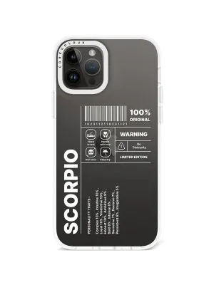 iPhone 12 Pro Warning Scorpio Phone Case