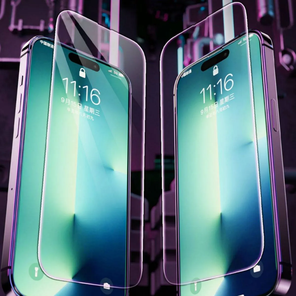 iPhone 13 Po Max WEKOME Corning 9D Curved HD Tempered Glass Screen Protector WTP-068