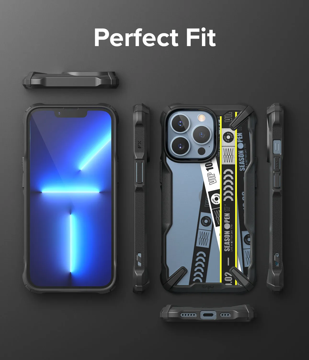 iPhone 13 Pro Case | Fusion-X Design - Ticket Band