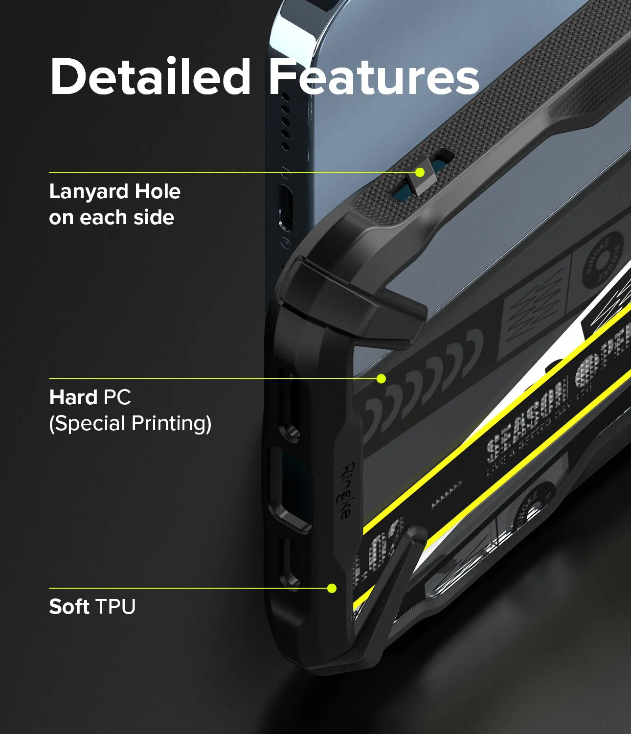 iPhone 13 Pro Case | Fusion-X Design - Ticket Band