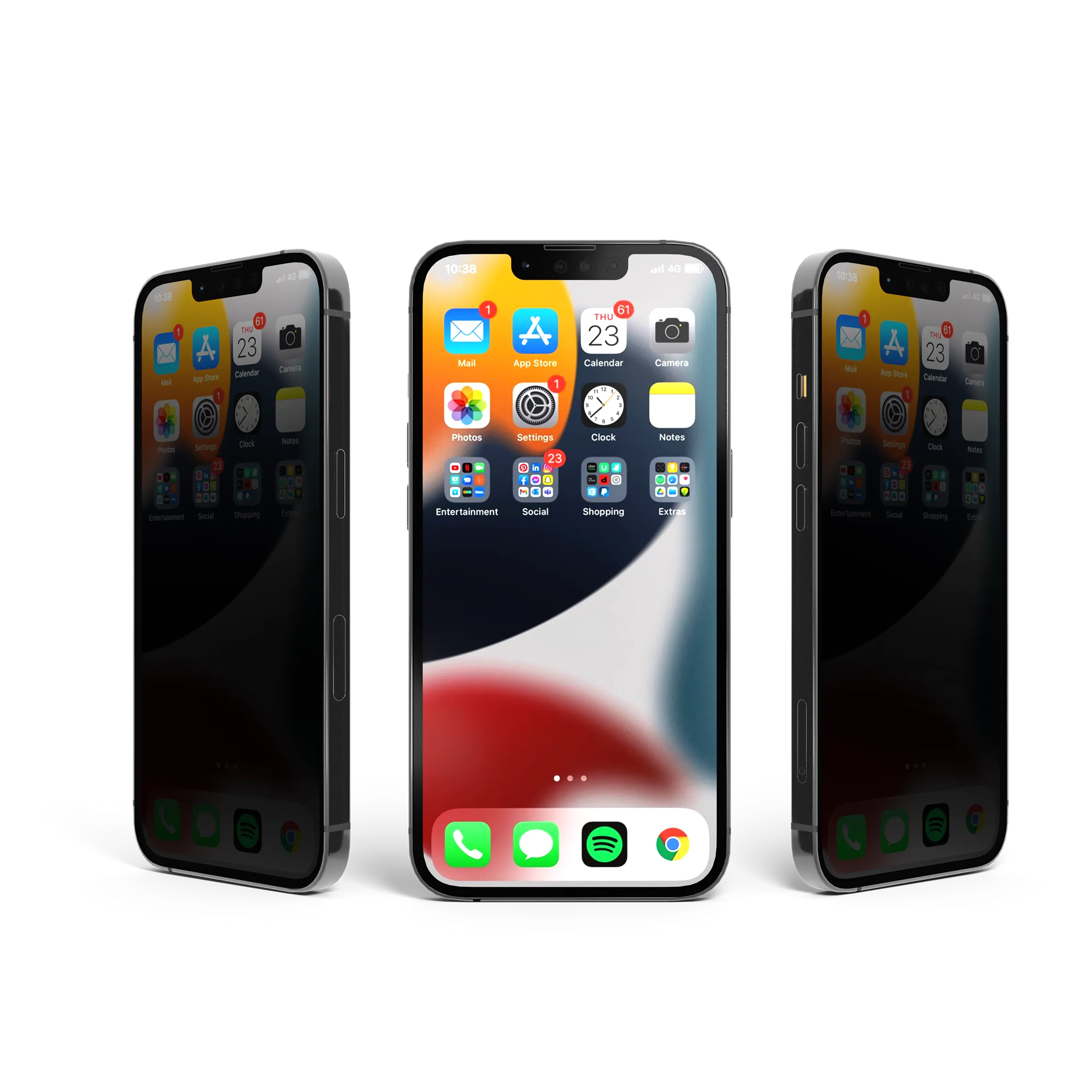 iPhone 13 Pro Max Tempered Glass Privacy Screen Protector