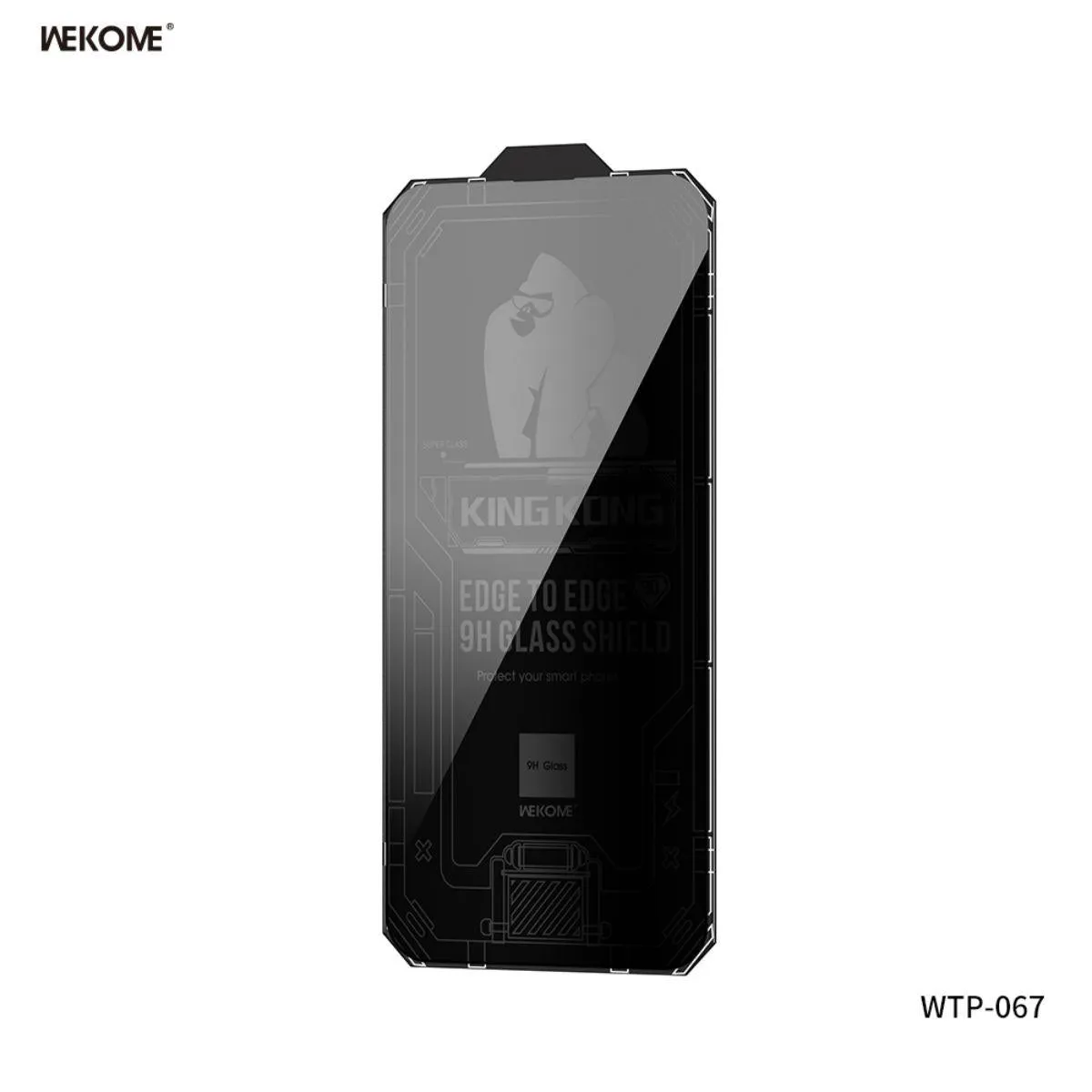 iPhone 14 WEKOME 9D Curved Privacy Tempered Glass Screen Protector WTP-067