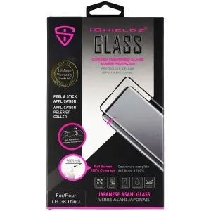 iShieldz Asahi Curved Tempered Glass Screen Protector for LG G8 ThinQ - Clear