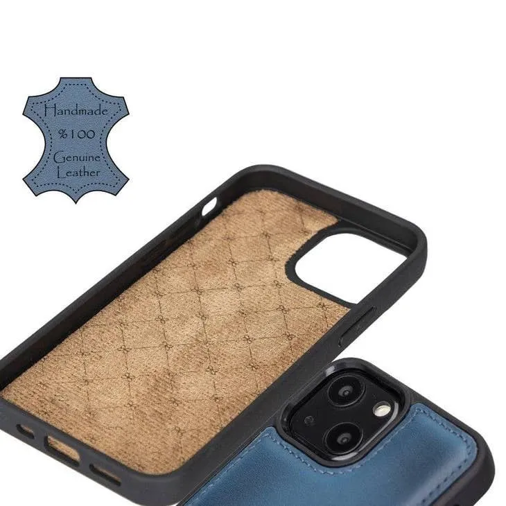 Jeffrey Apple IPhone 13 Series Leather Case With Flexible Back Cover (Set of 4)