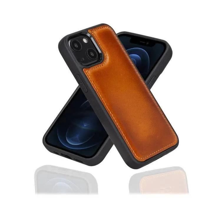 Jeffrey Apple IPhone 13 Series Leather Case With Flexible Back Cover (Set of 4)
