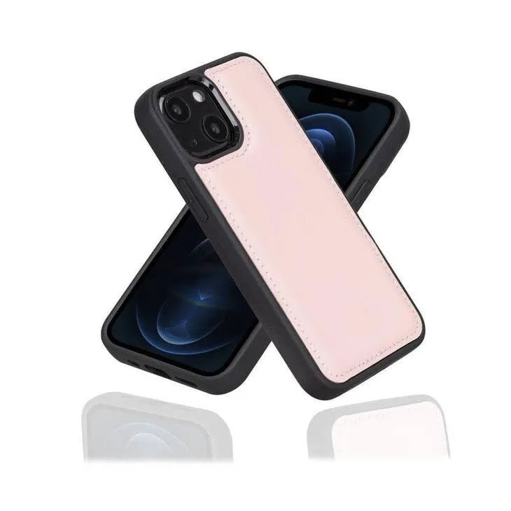 Jeffrey Apple IPhone 13 Series Leather Case With Flexible Back Cover (Set of 4)