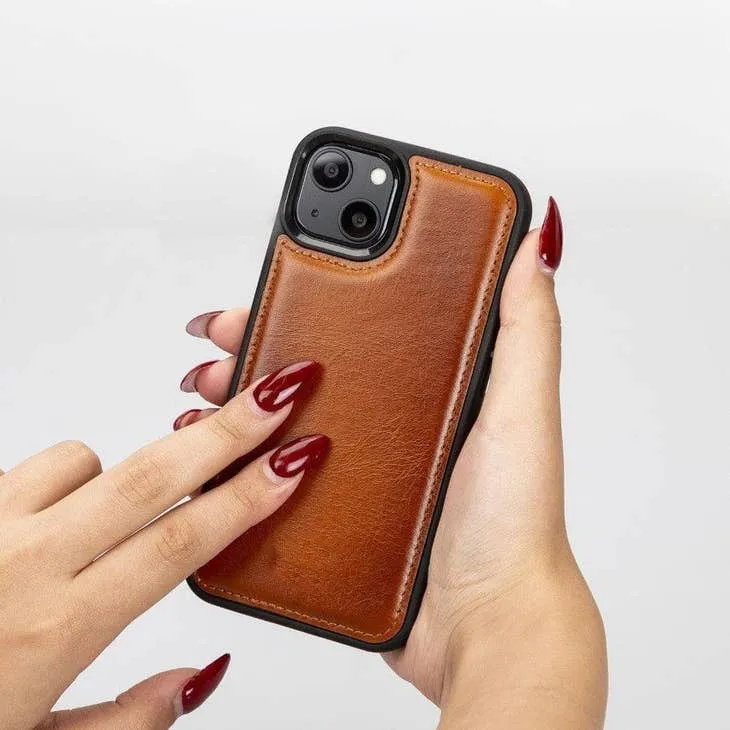 Jeffrey Apple IPhone 13 Series Leather Case With Flexible Back Cover (Set of 4)