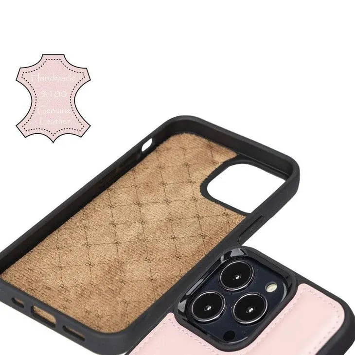 Jeffrey Apple IPhone 13 Series Leather Case With Flexible Back Cover (Set of 4)