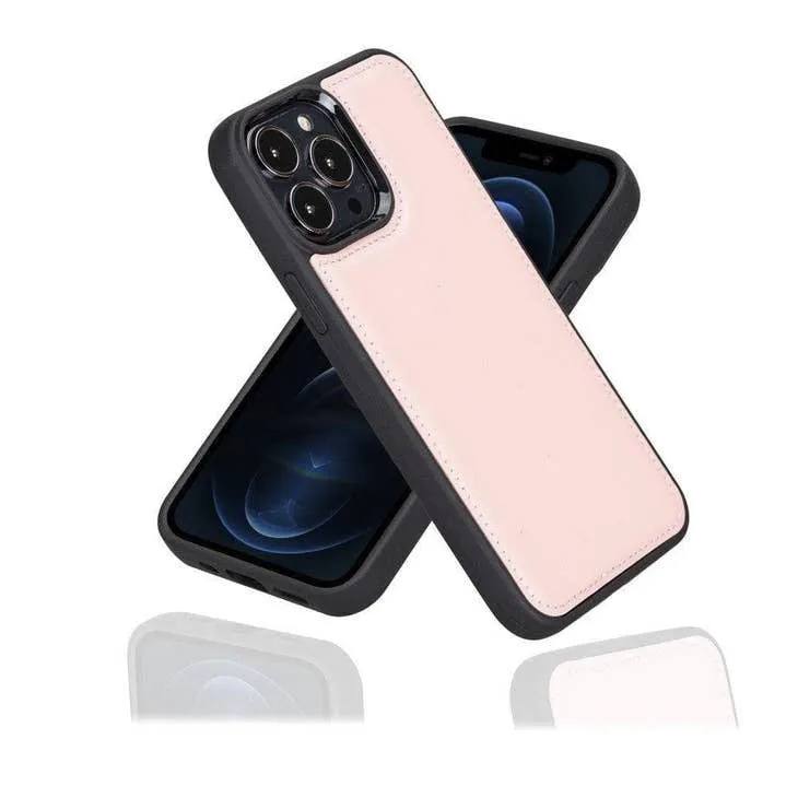 Jeffrey Apple IPhone 13 Series Leather Case With Flexible Back Cover (Set of 4)