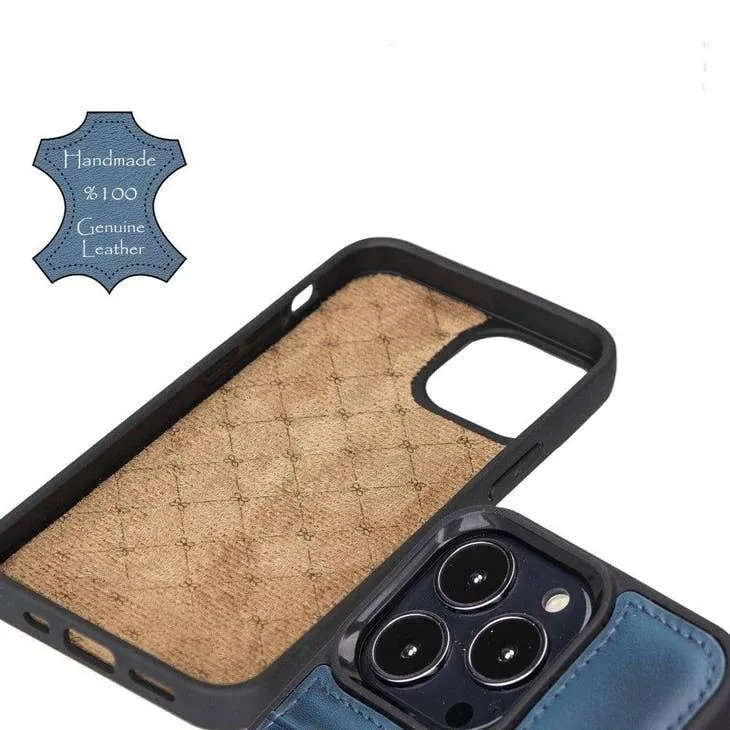 Jeffrey Apple IPhone 13 Series Leather Case With Flexible Back Cover (Set of 4)
