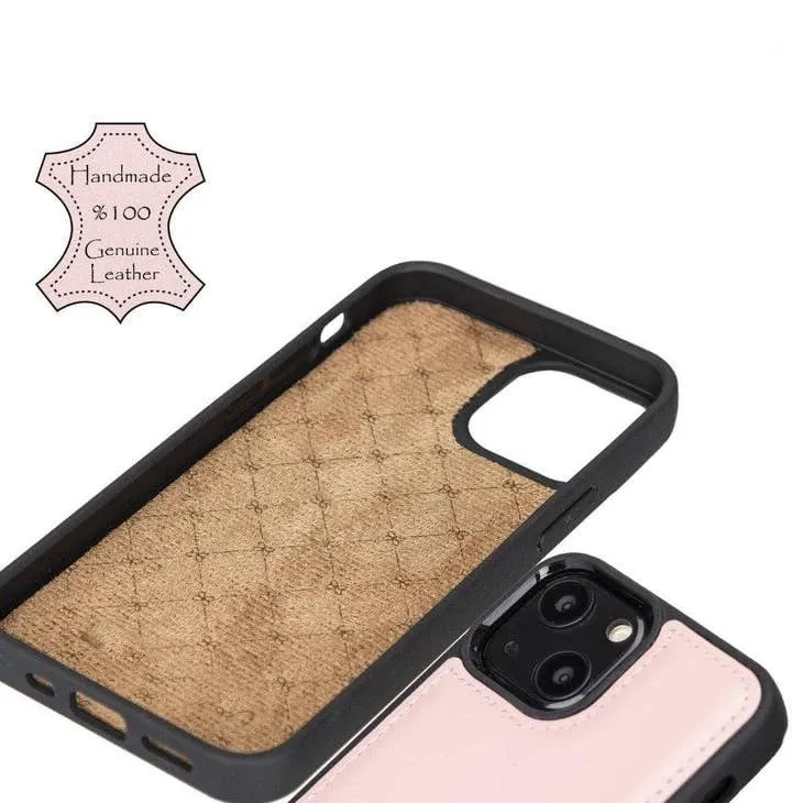 Jeffrey Apple IPhone 13 Series Leather Case With Flexible Back Cover (Set of 4)