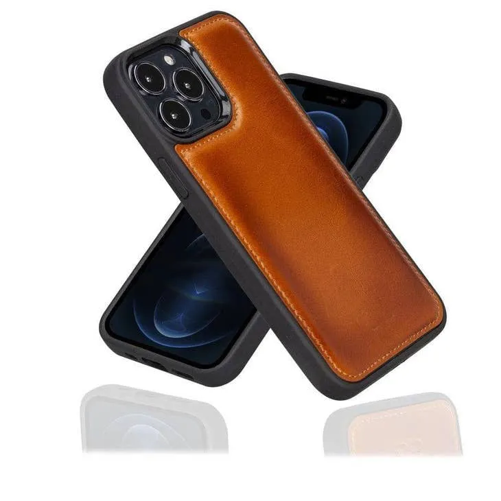 Jeffrey Apple IPhone 13 Series Leather Case With Flexible Back Cover (Set of 4)