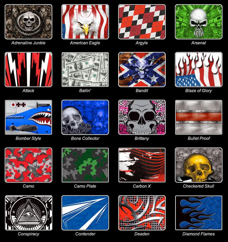Kawasaki KDX 200 Graphics (1995-2006)