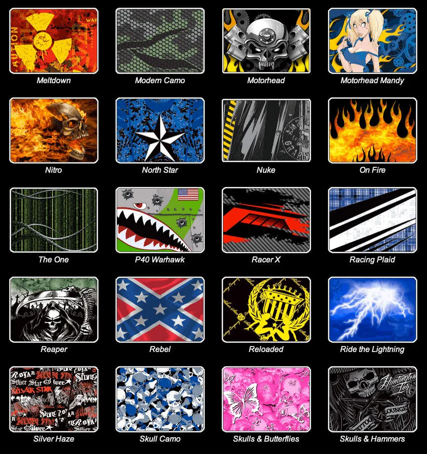 Kawasaki KDX 200 Graphics (1995-2006)
