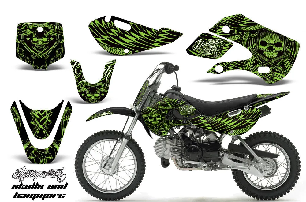 Kawasaki KLX 110 Graphics (2002-2009)