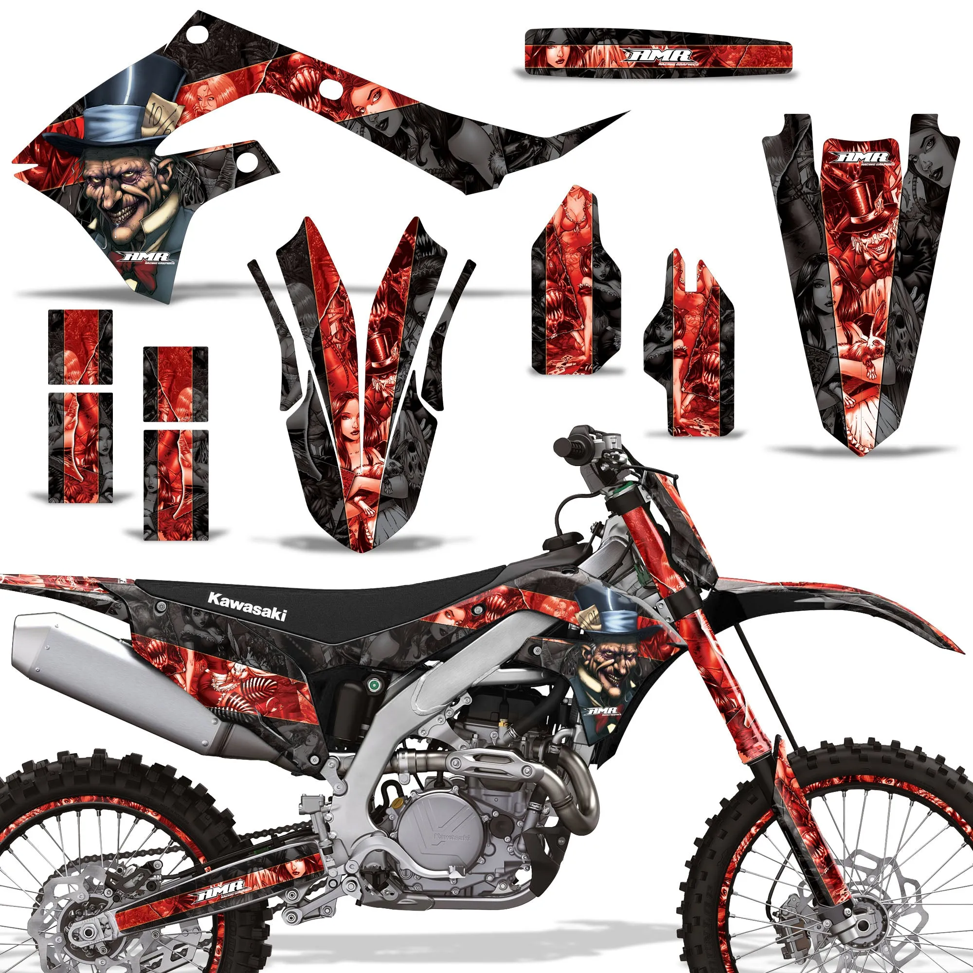 Kawasaki KX 250F(2021-23) /450F Graphics (2019-2023)