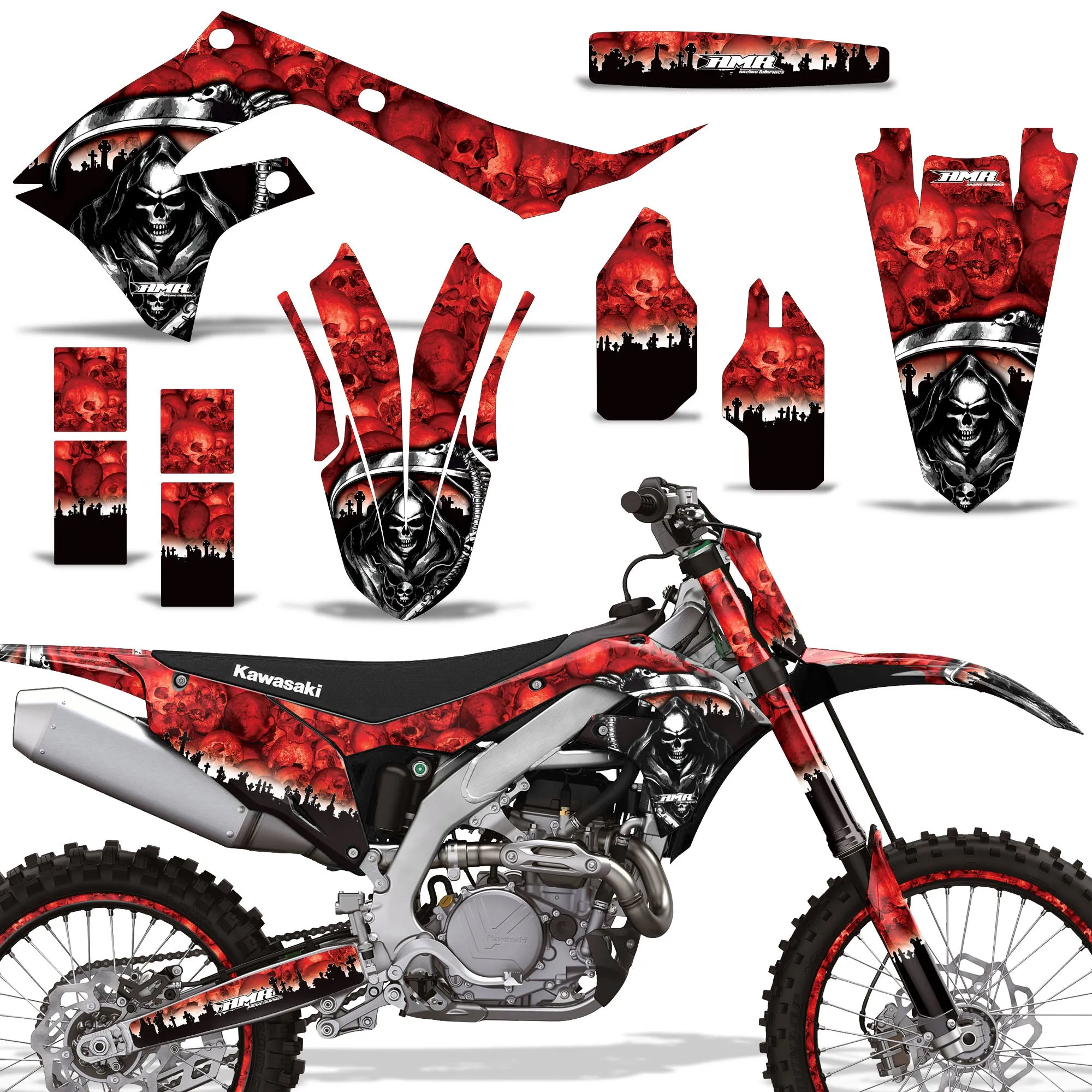 Kawasaki KX 250F(2021-23) /450F Graphics (2019-2023)
