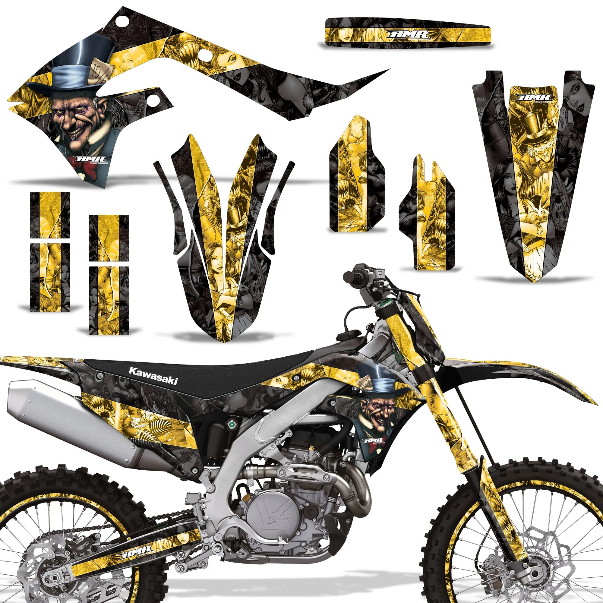 Kawasaki KX 250F(2021-23) /450F Graphics (2019-2023)