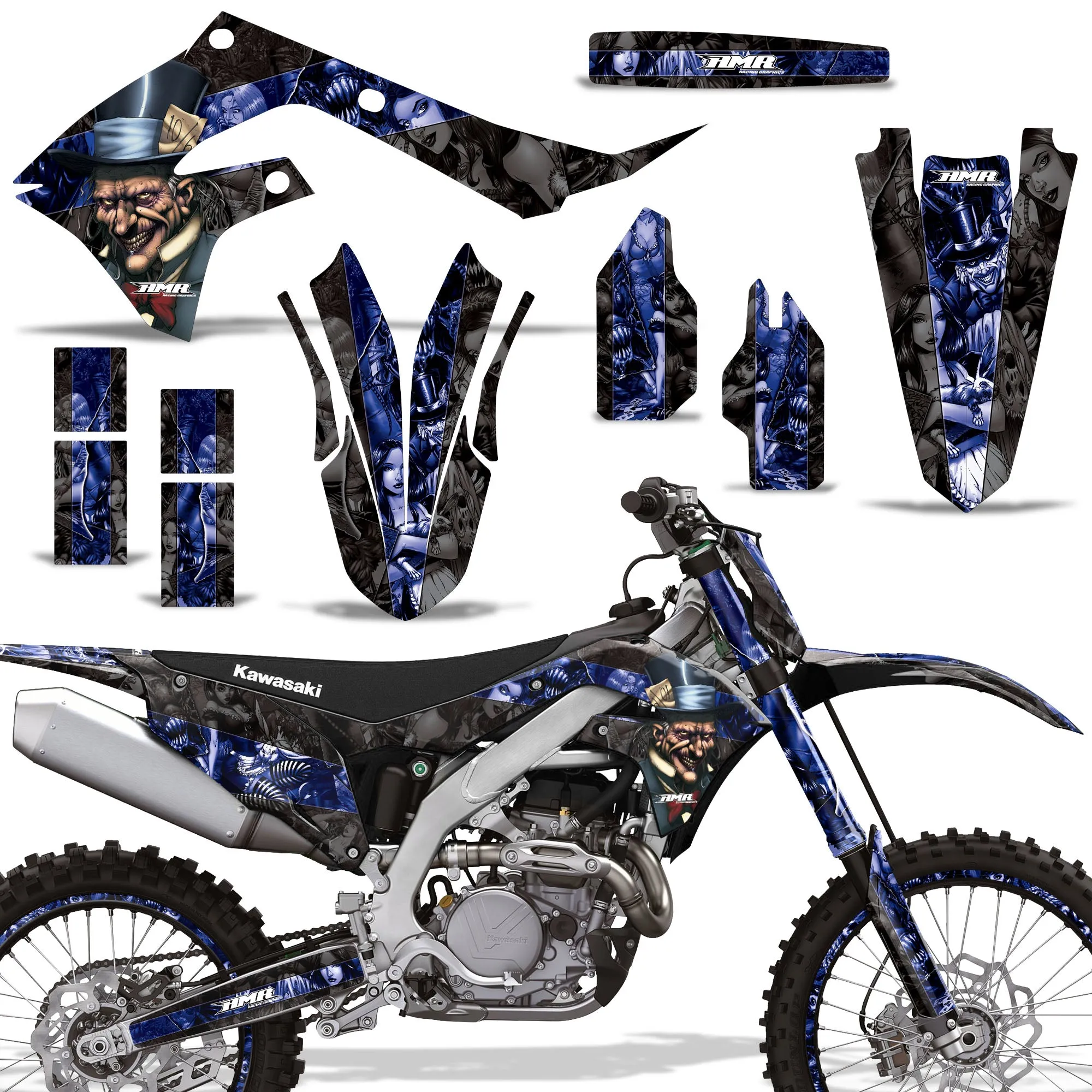Kawasaki KX 250F(2021-23) /450F Graphics (2019-2023)