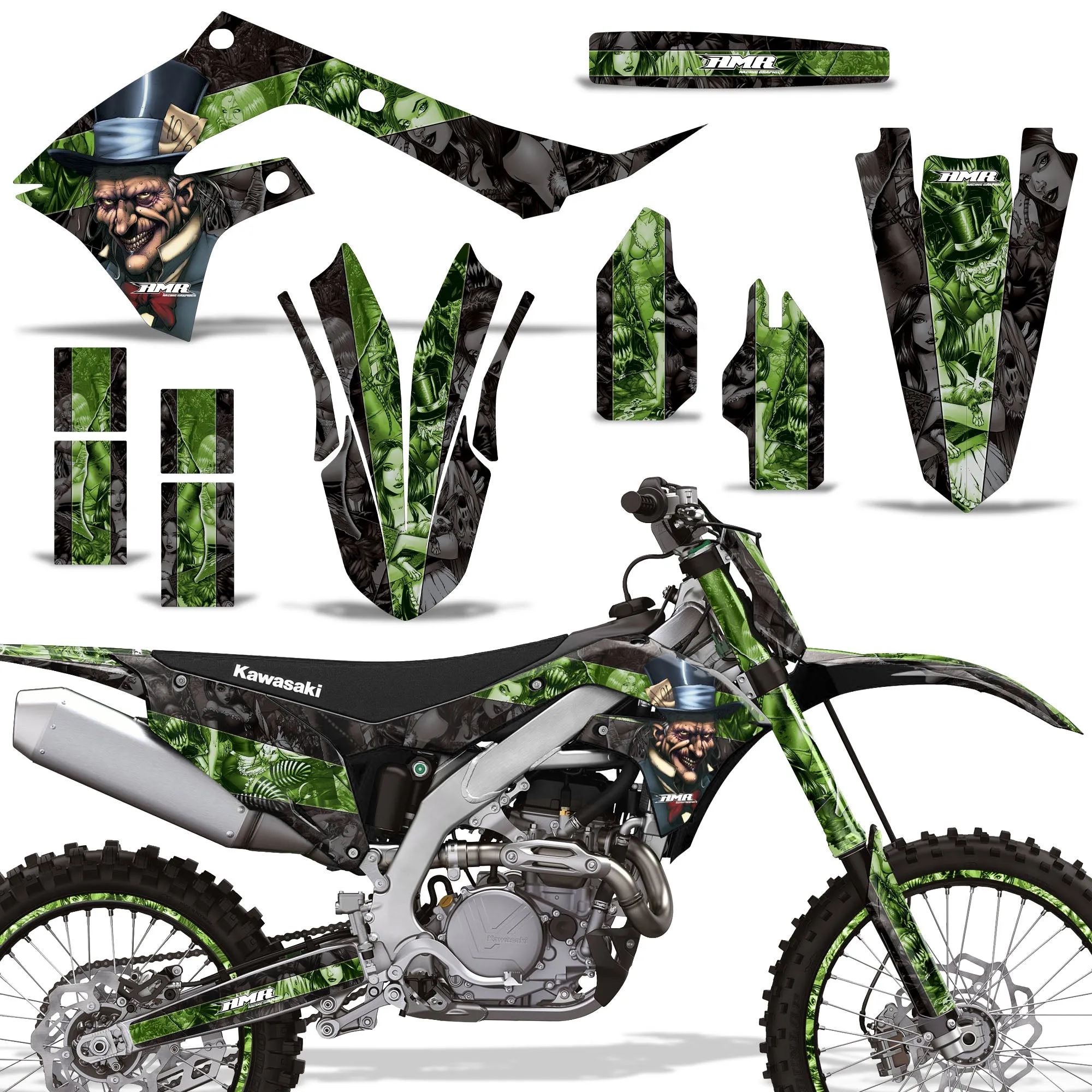Kawasaki KX 250F(2021-23) /450F Graphics (2019-2023)