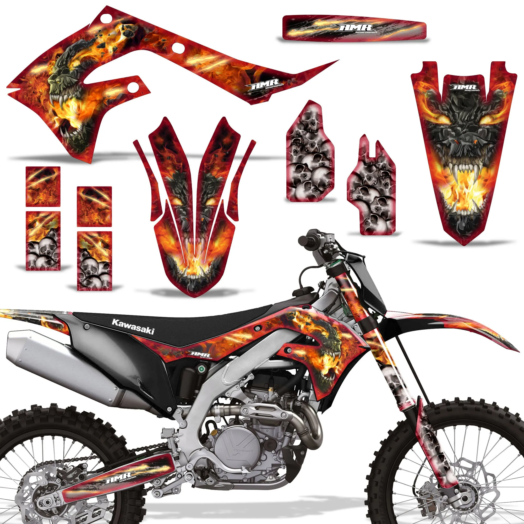 Kawasaki KX 250F(2021-23) /450F Graphics (2019-2023)