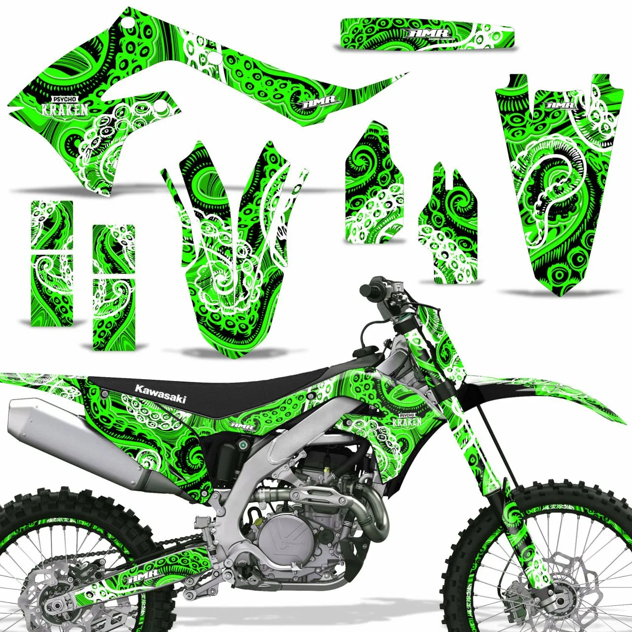 Kawasaki KX 250F(2021-23) /450F Graphics (2019-2023)