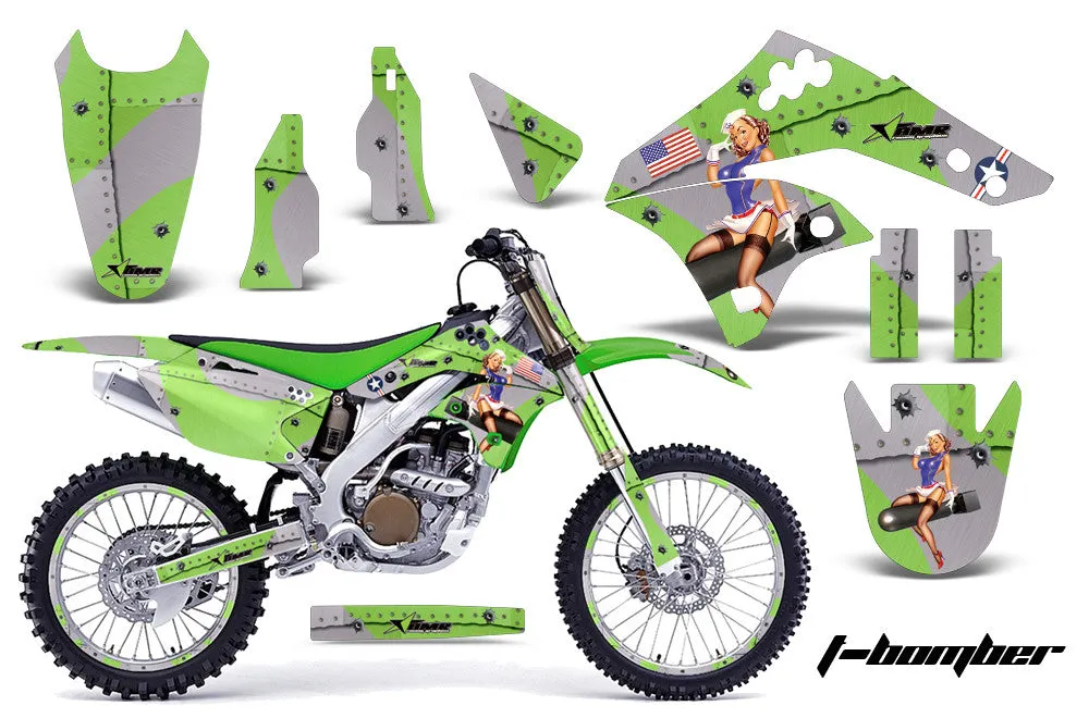 Kawasaki KXF 250 Graphics (2006-2008)