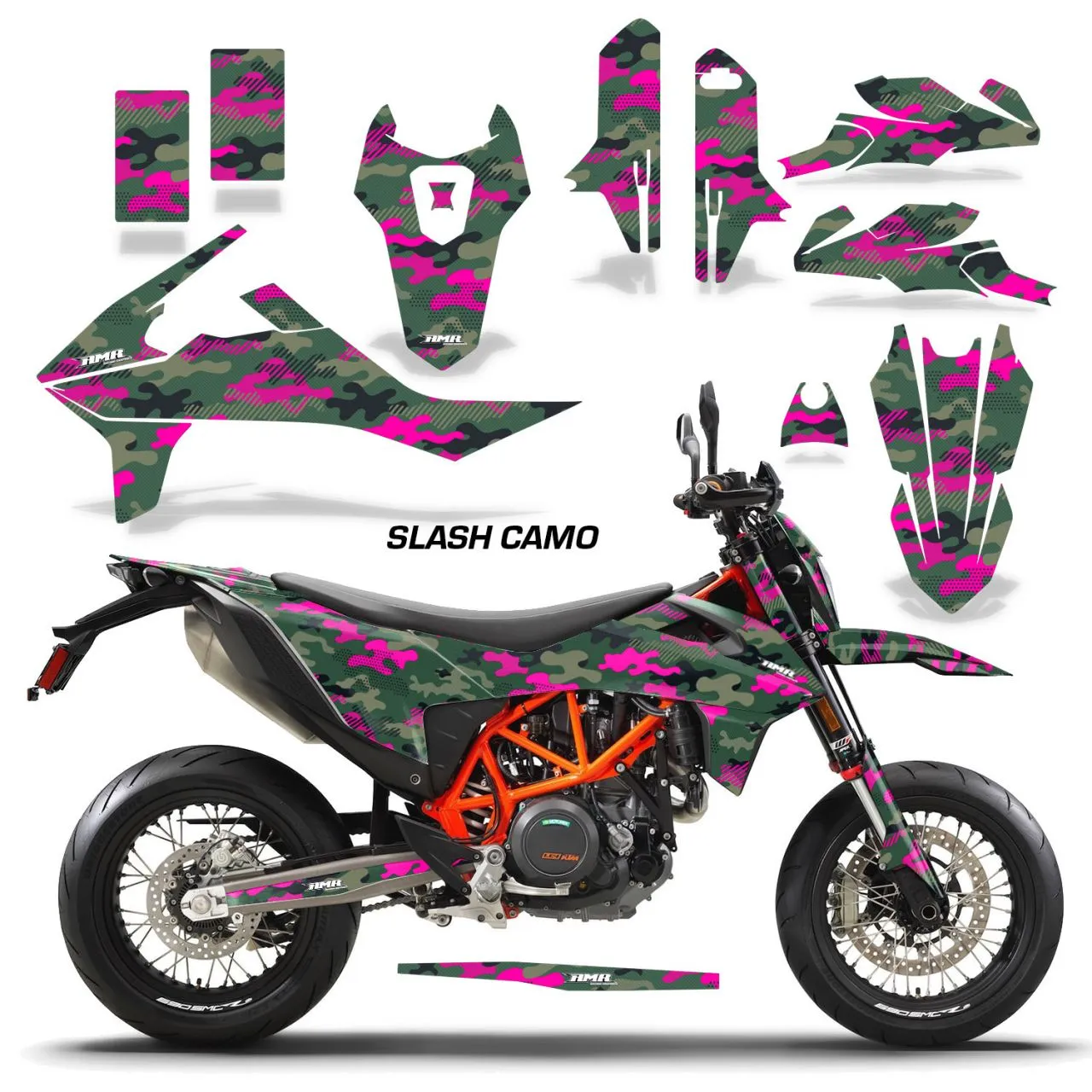 KTM 690 SMC R Bike Graphic Decal Kit (2019-2023)