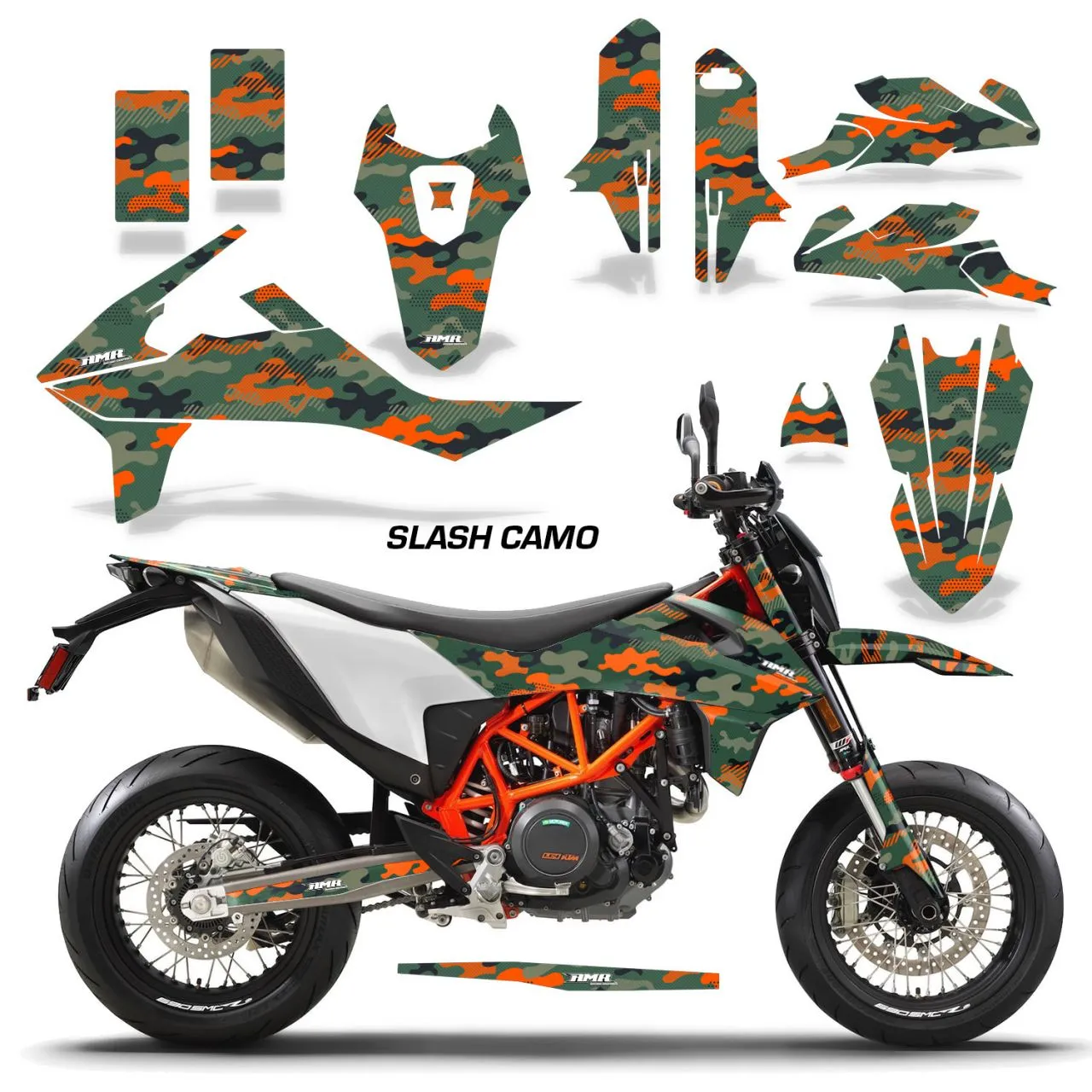 KTM 690 SMC R Bike Graphic Decal Kit (2019-2023)