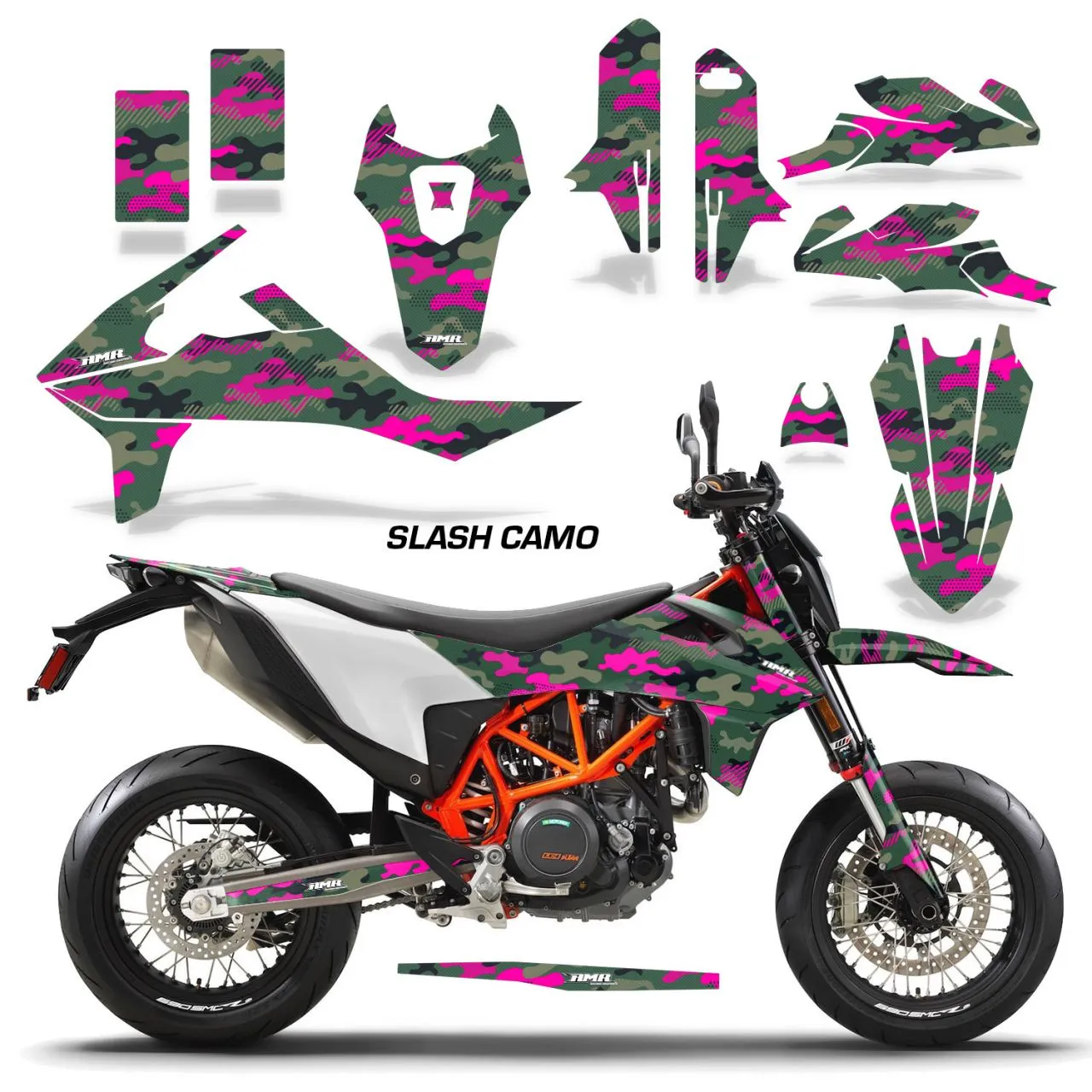 KTM 690 SMC R Bike Graphic Decal Kit (2019-2023)