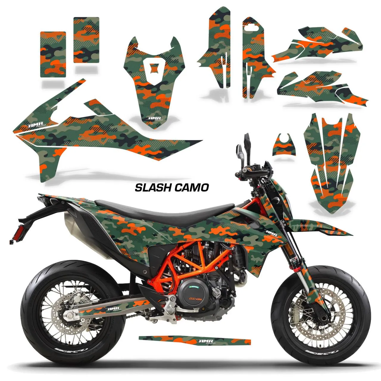 KTM 690 SMC R Bike Graphic Decal Kit (2019-2023)