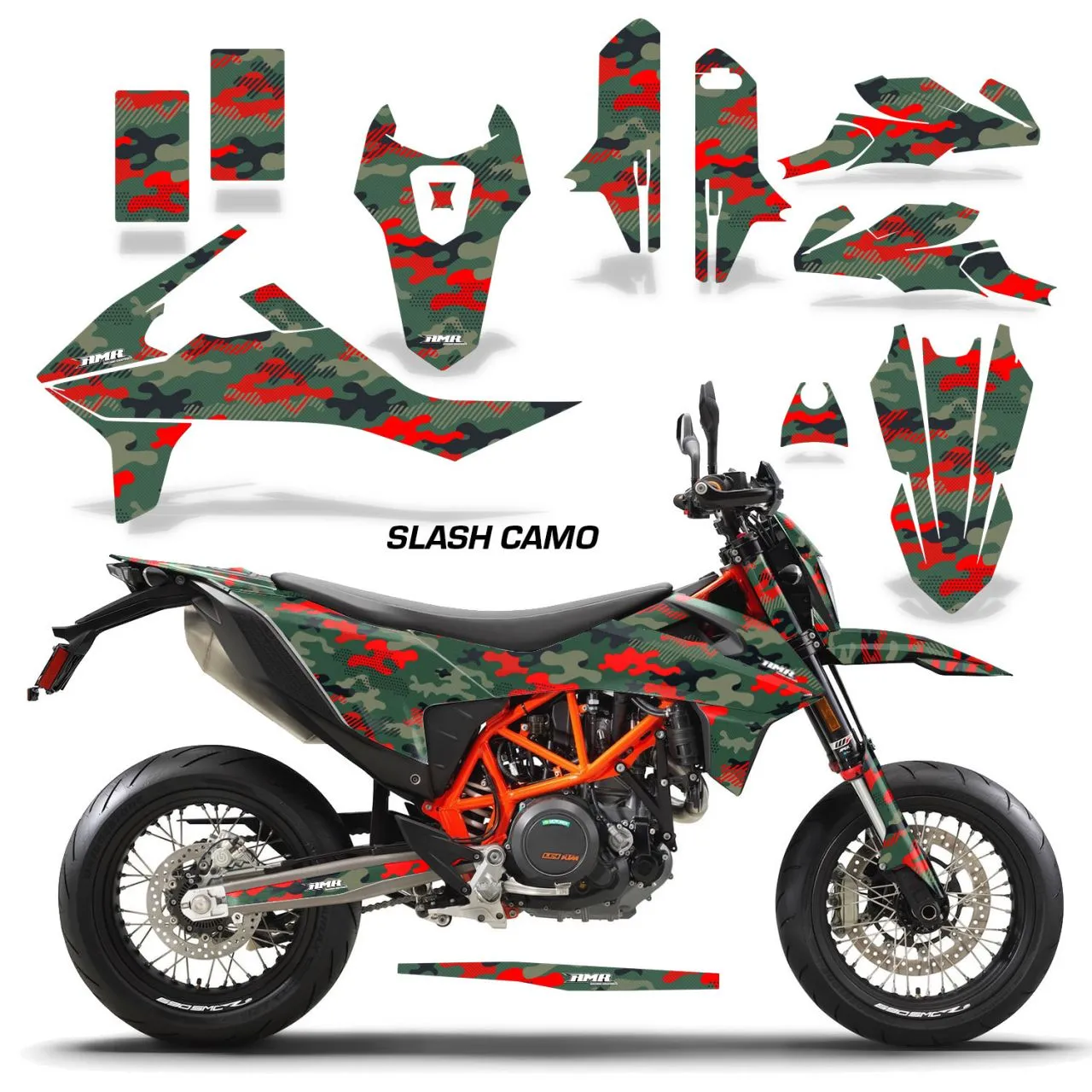 KTM 690 SMC R Bike Graphic Decal Kit (2019-2023)