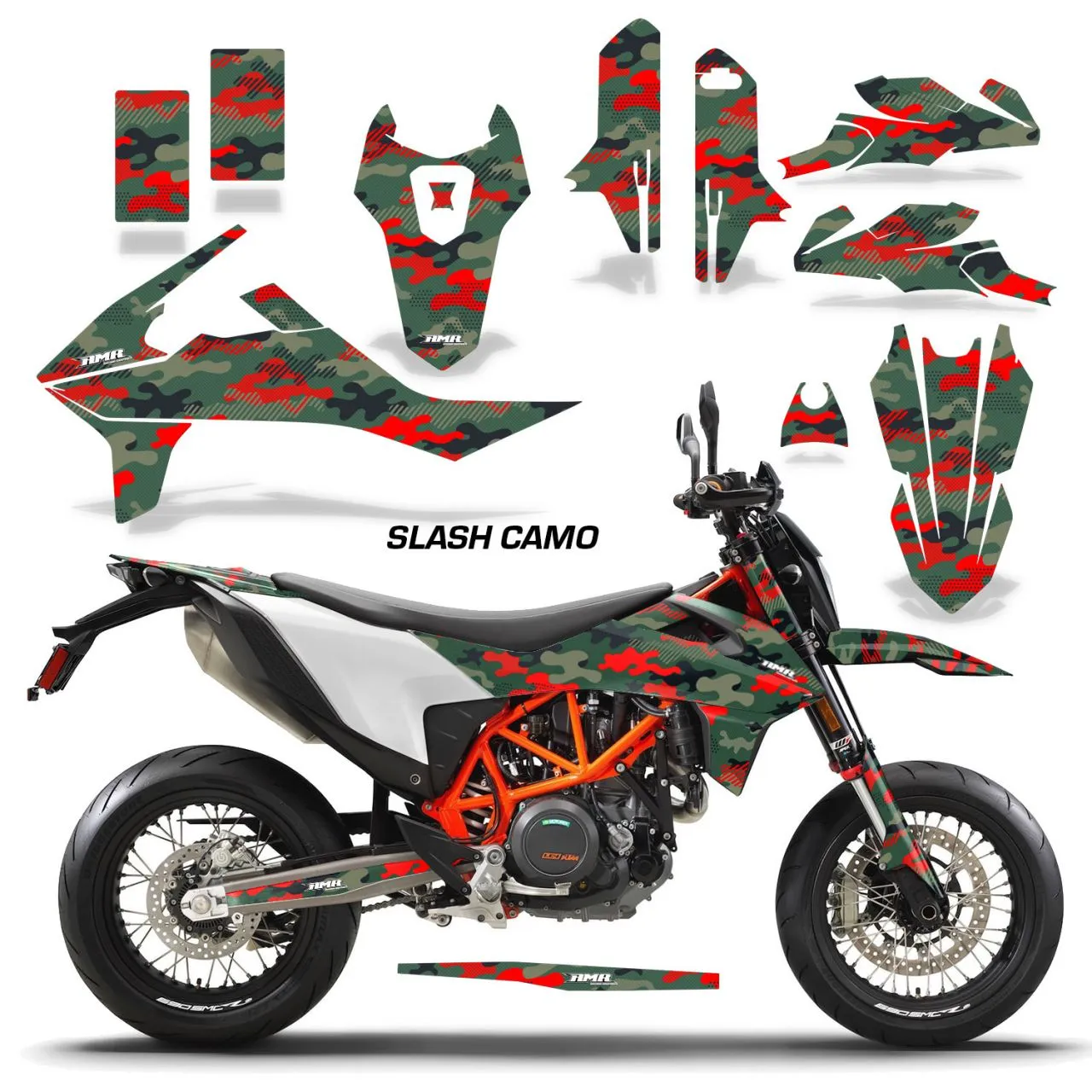 KTM 690 SMC R Bike Graphic Decal Kit (2019-2023)