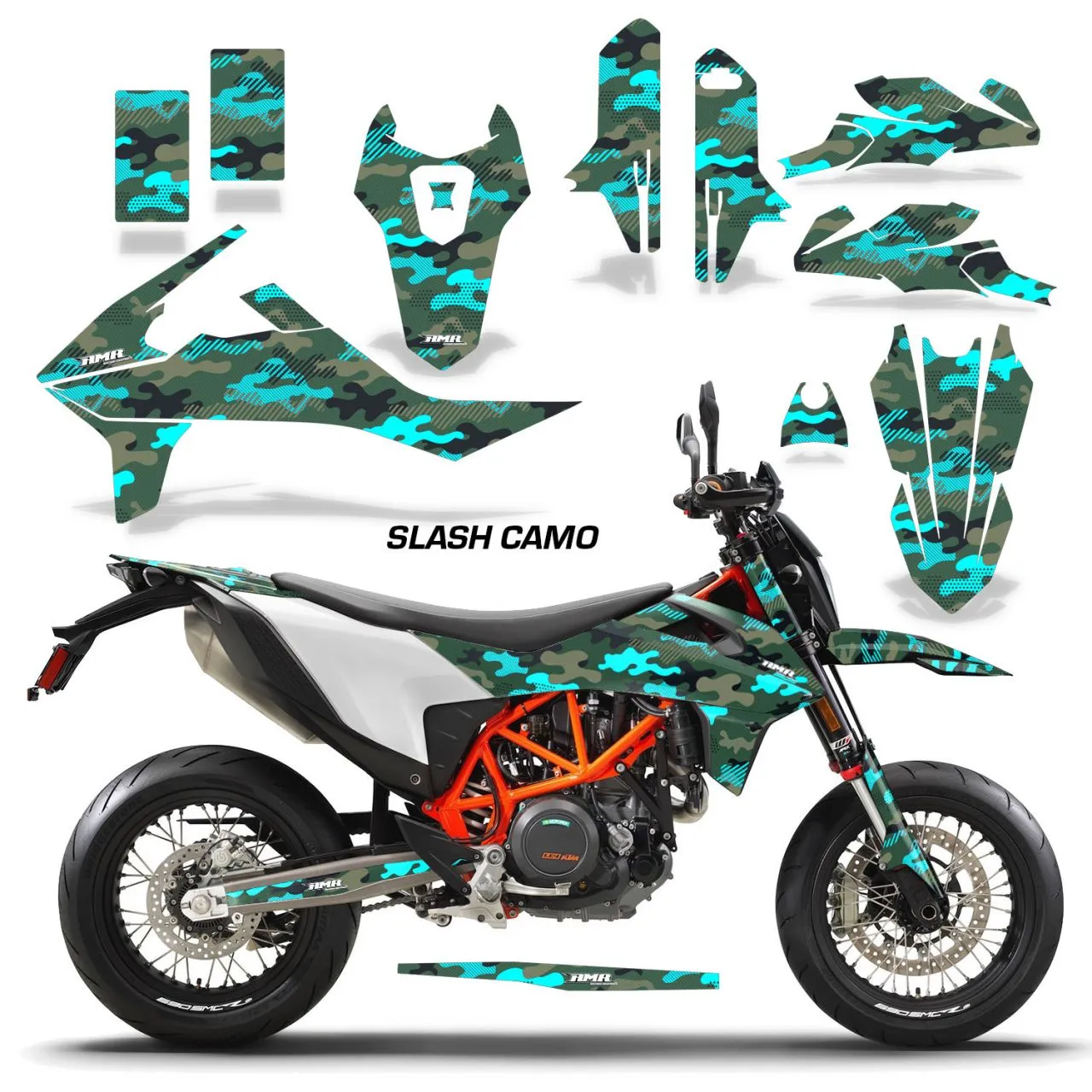 KTM 690 SMC R Bike Graphic Decal Kit (2019-2023)