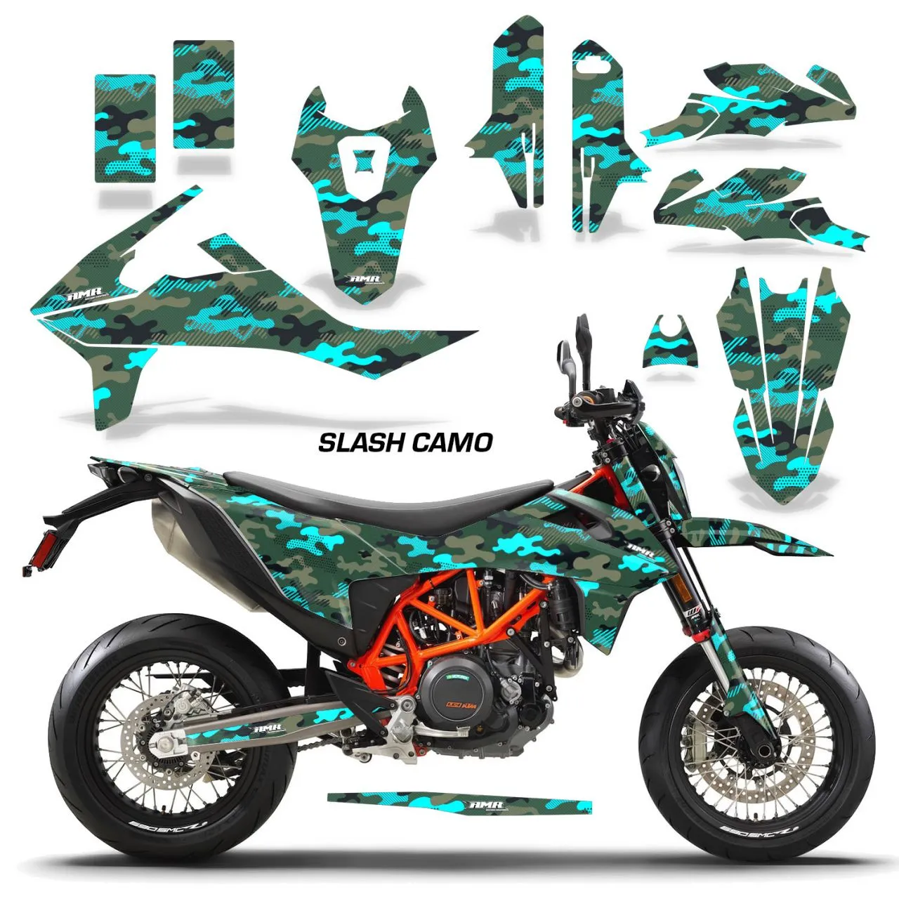 KTM 690 SMC R Bike Graphic Decal Kit (2019-2023)