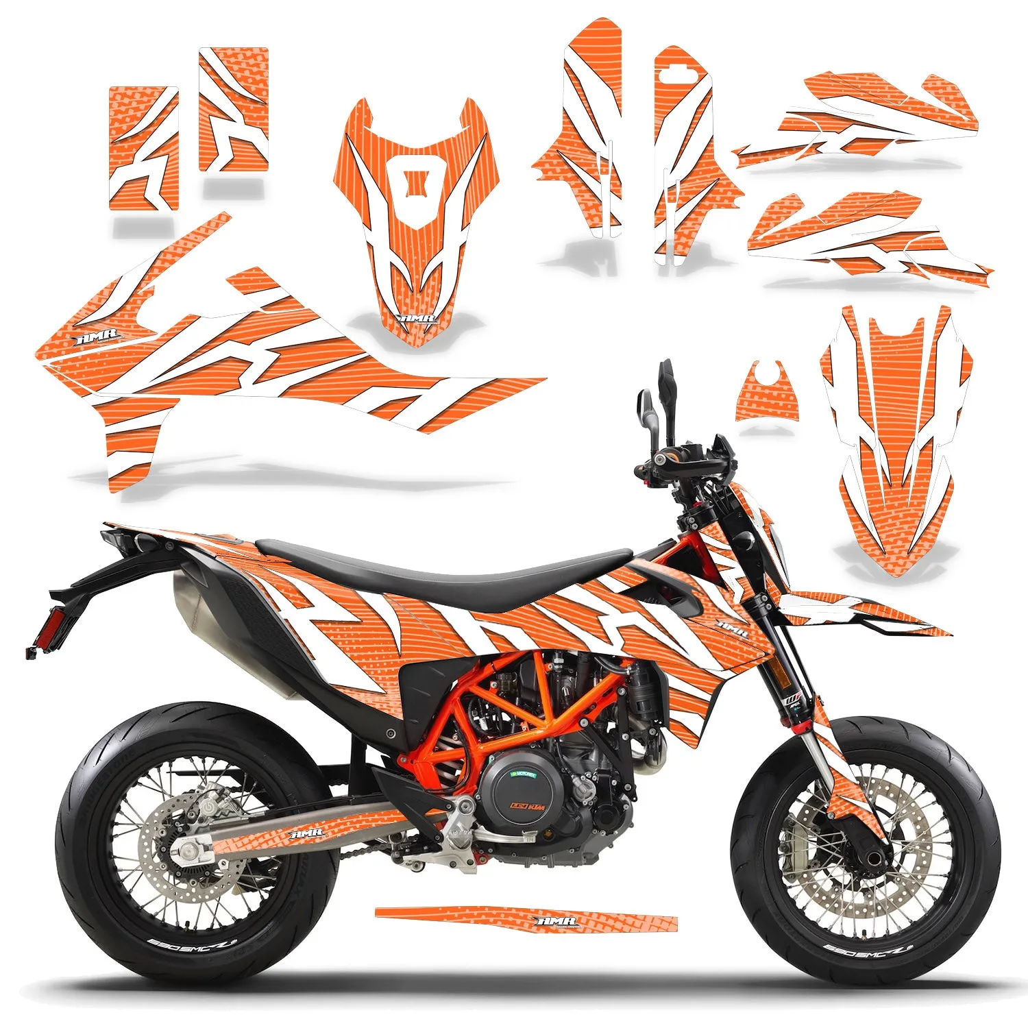 KTM 690 SMC R Bike Graphic Decal Kit (2019-2023)
