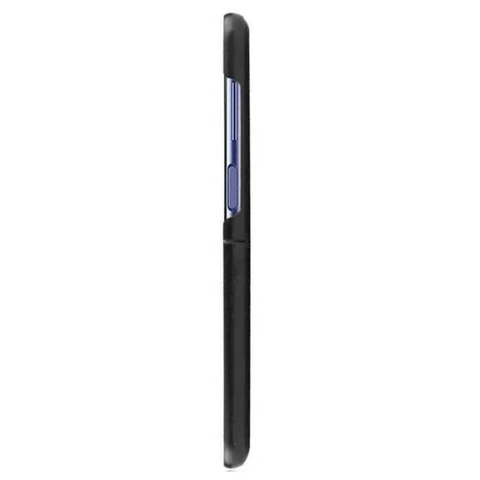 Leather Case For Galaxy Z Flip - Black