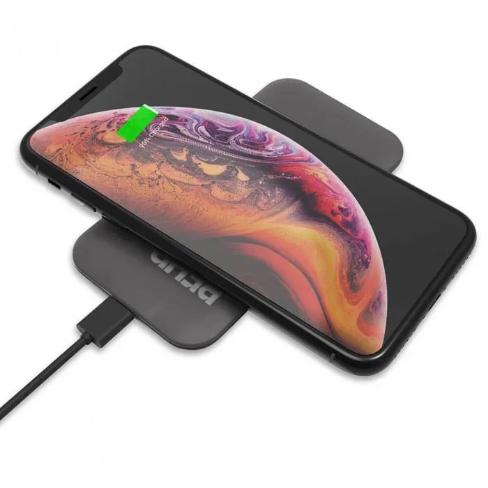 myCharge Wireless Pad Slim - 10W Fast Charge Qi Certified MC-PADSLIM Gray