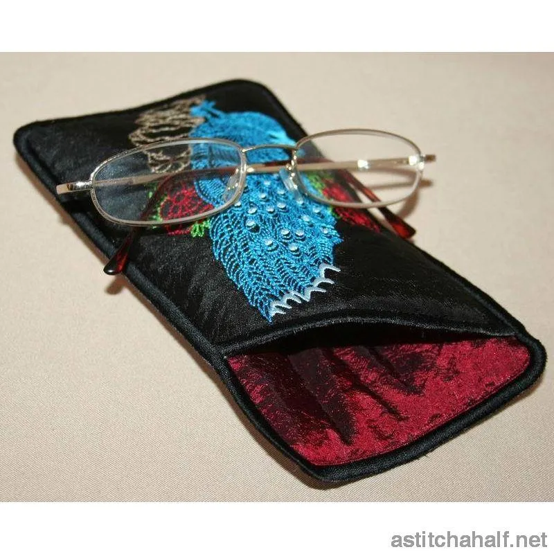 Peacock Eyeglass Cases 02